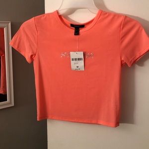 Pink Hysteria Mesh Crop Top
